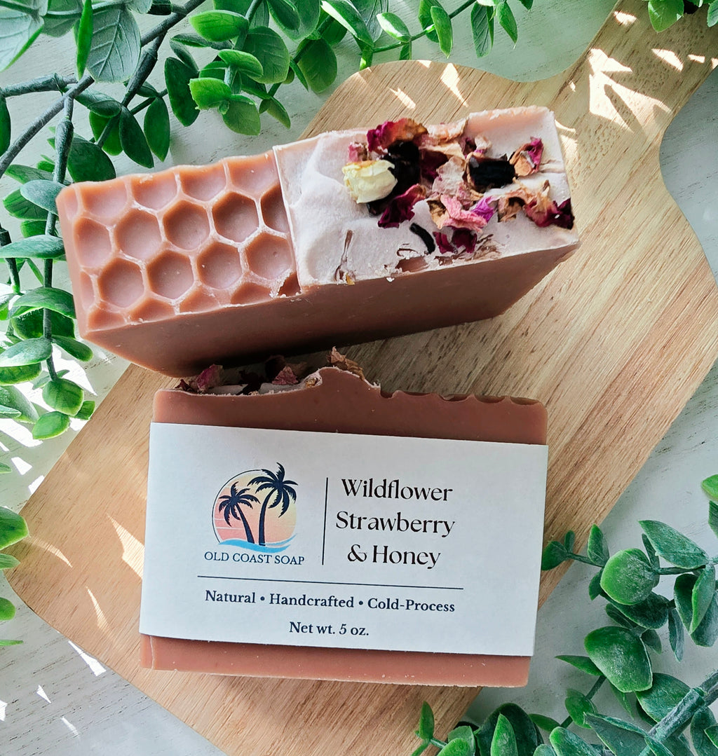 Wildflower Honey & Strawberry Soap