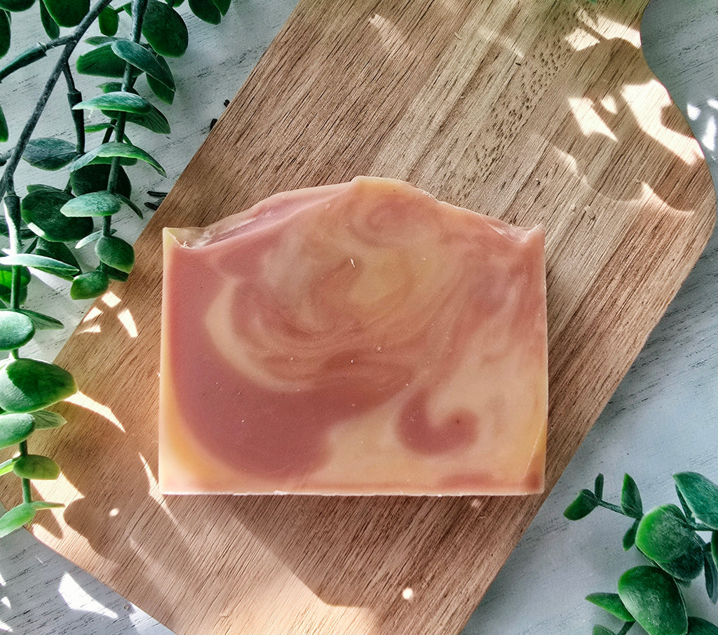 Orange Hibiscus Soap