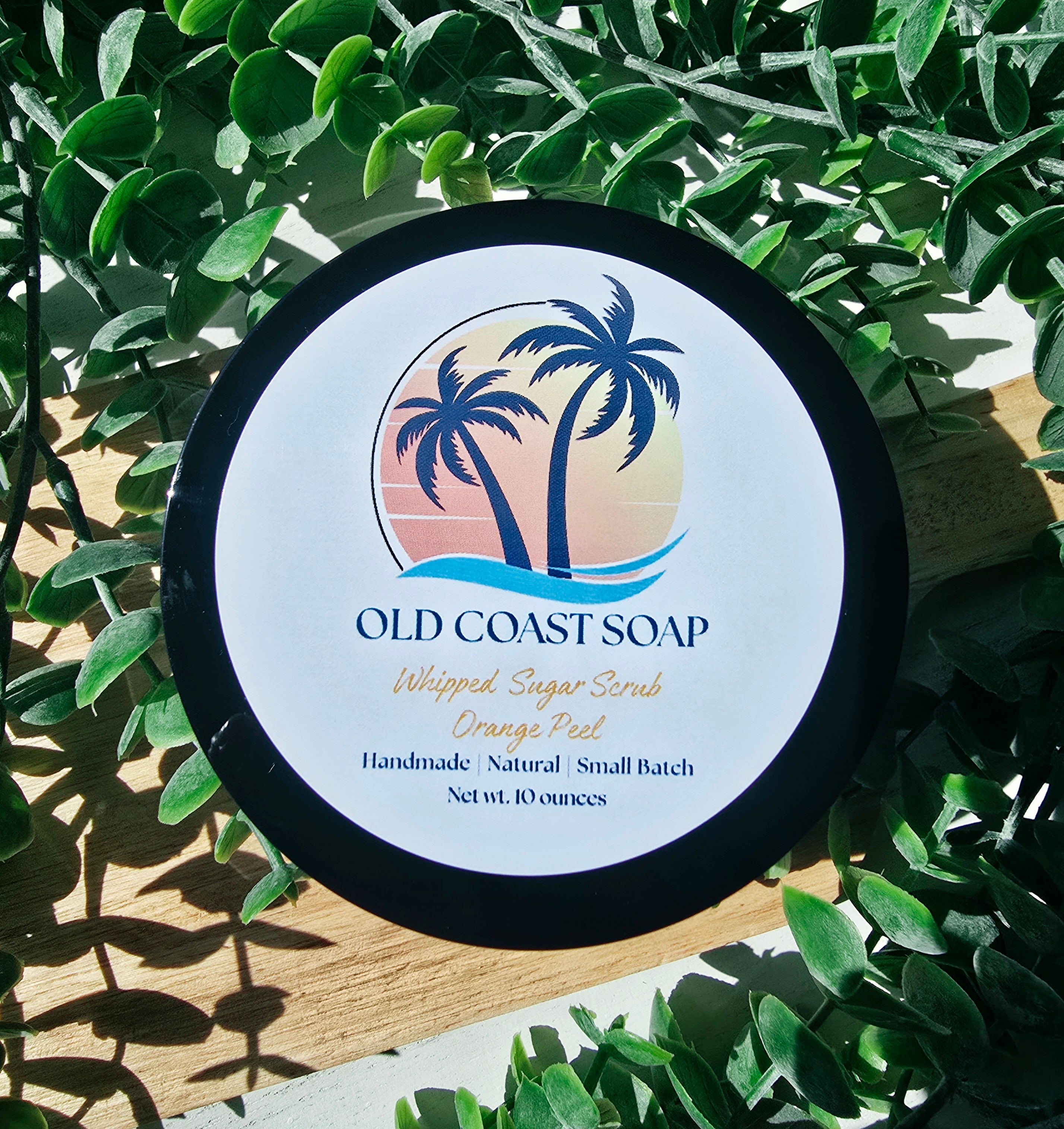 Whipped Orange Peel Sugar Scrub