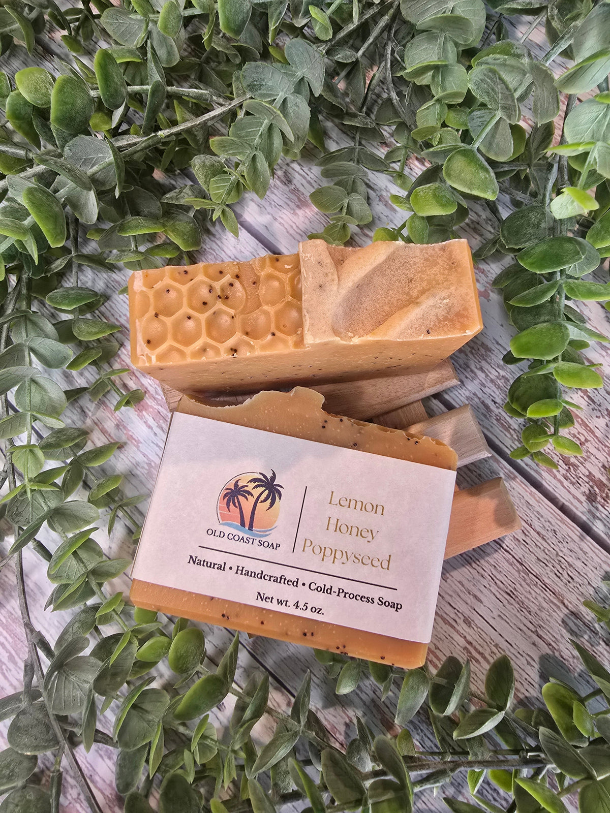 Lemon Honey Poppyseed Soap