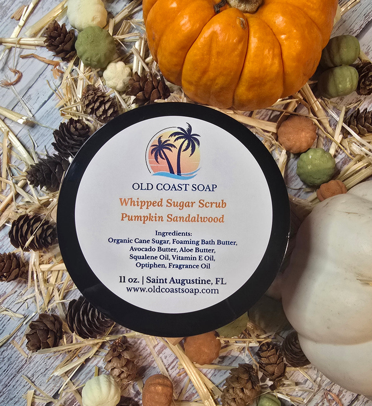 Whipped Sugar Scrub Pumpkin Sandalwood
